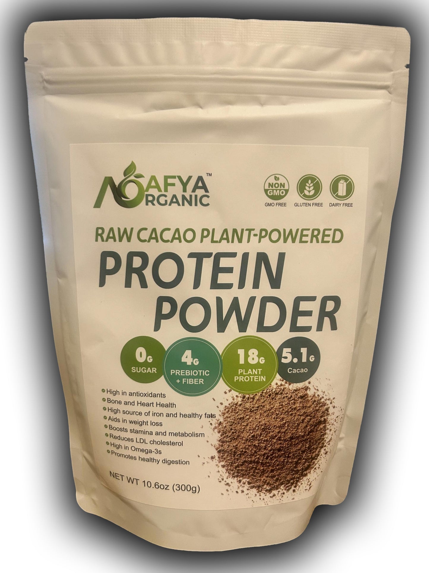 Raw Cacao Plant-Powered Protein Powder